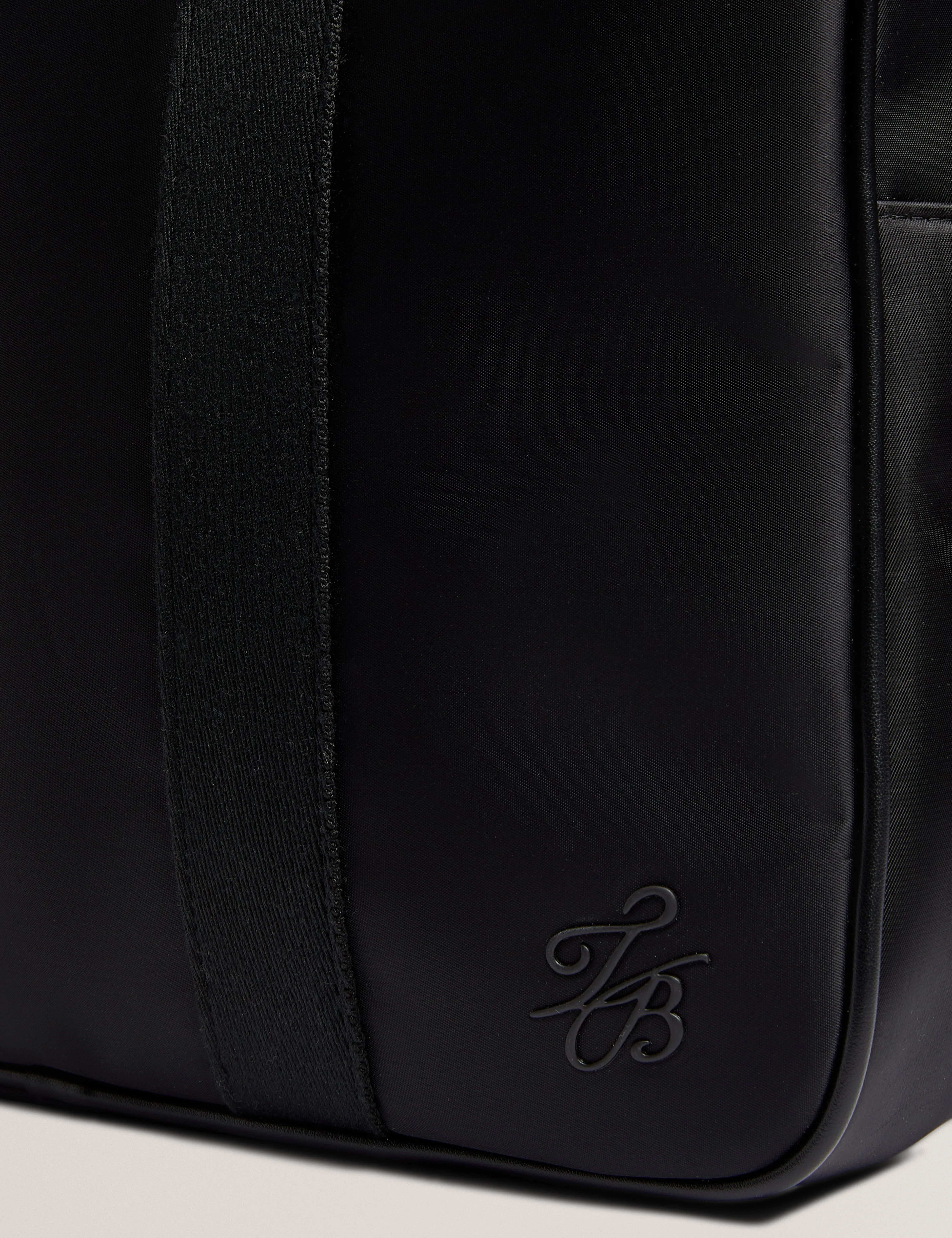 Noulan Nylon Tb Script Document Bag Black