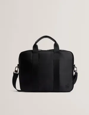 Noulan Nylon Tb Script Document Bag Black