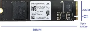 OEM 256G SSD, Western Digital Black SN740, OEM WD 256GB, M.2 PCI-e Gen 4x4 NVME SSD, Internal Solid State Drive, 2280 M Key, Compatible with PS5,ThinkPad Business Laptop Desktop