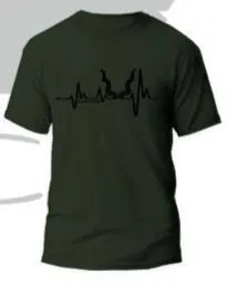 OLIVE MENS PULSE T-SHIRT