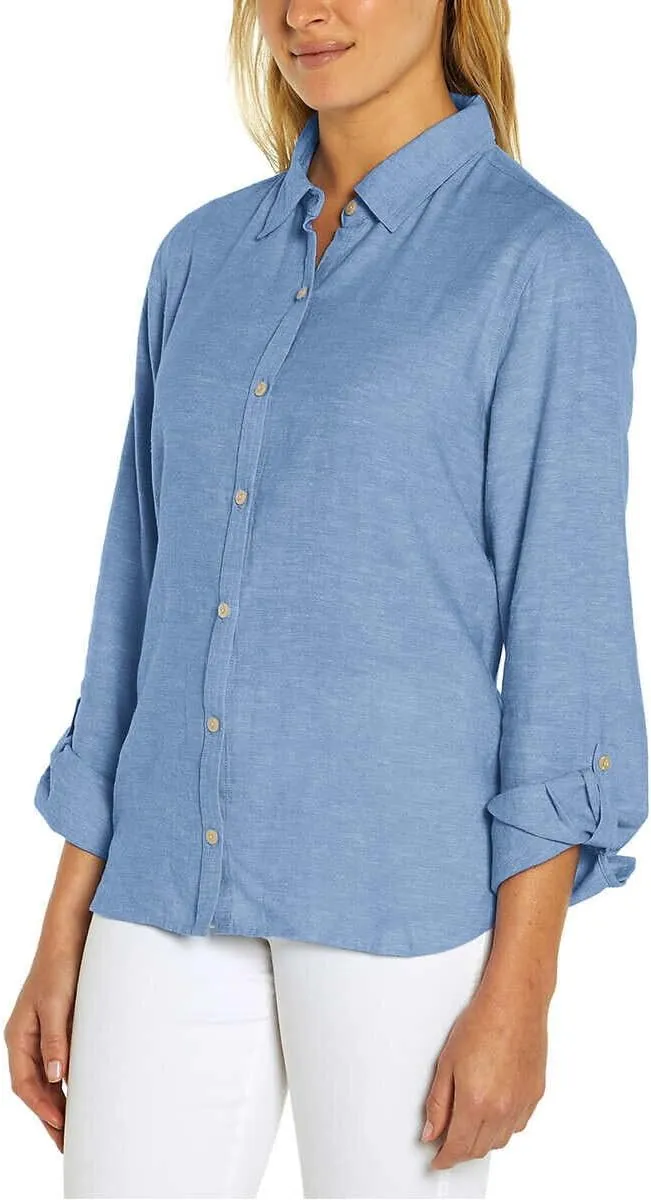 Orvis Women's Long Sleeve Button Up Top