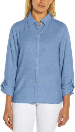 Orvis Women's Long Sleeve Button Up Top