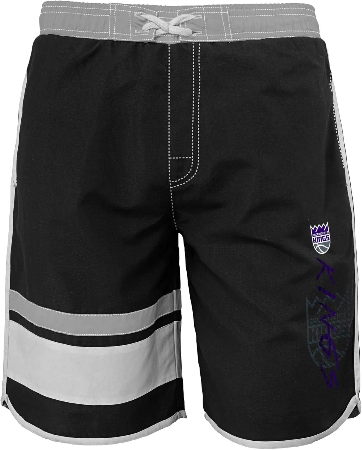 Outerstuff NBA Youth Boys (8-20) Color Block Swim Trunks, Team Variation