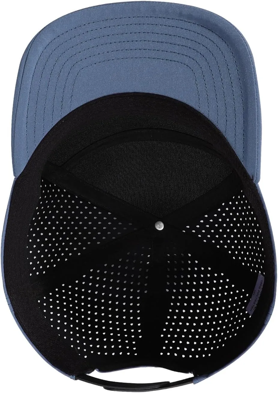 Oversize XXL Blank Flatbill Mesh Snapback Cap for Big Head 23.6"-25.6" Extra Large 6 Panel Camper Style Hat Baseball Cap