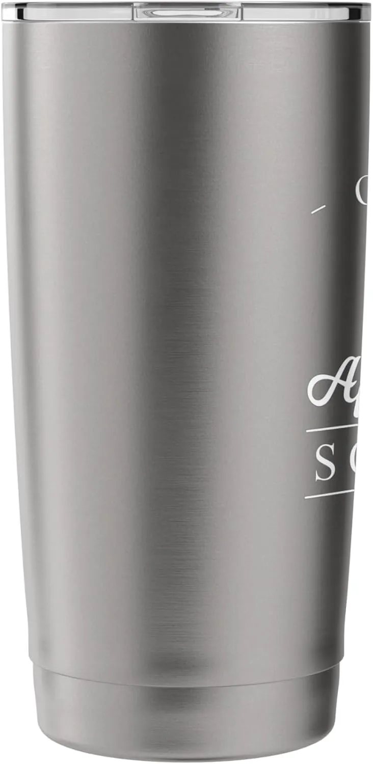 Oxford Comma Appreciation Society Grammar Gift Stainless Steel Insulated Tumbler