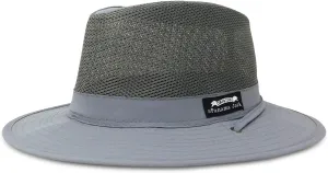 Panama Jack Nylon Mesh Safari Hat - Lightweight, UPF (SPF) 50  Sun Protection, 2 1/2" Big Brim, Chin Strap
