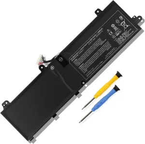 PC50BAT-3 73Wh Laptop Battery Compatible with Schenker Key 15 Comet Lake Key 15 Gaming, CLEVO PC50DN2 PC50S, THUNDEROBOT 911 P1, EUROCOM RX315 NH57AF1, SYSTEM76 Oryx PRO 6 Series 3ICP6/64/115 3-Cell