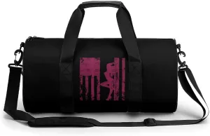 Pole Dancing Woman Gym Bag for Men Women Duffle Bags Travel Tote