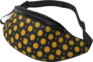 Polka Dots Fanny Waist Bag Pack Casual Chest Bag Waist Packs Everywhere Belt Bag Sling Bag for Women Men