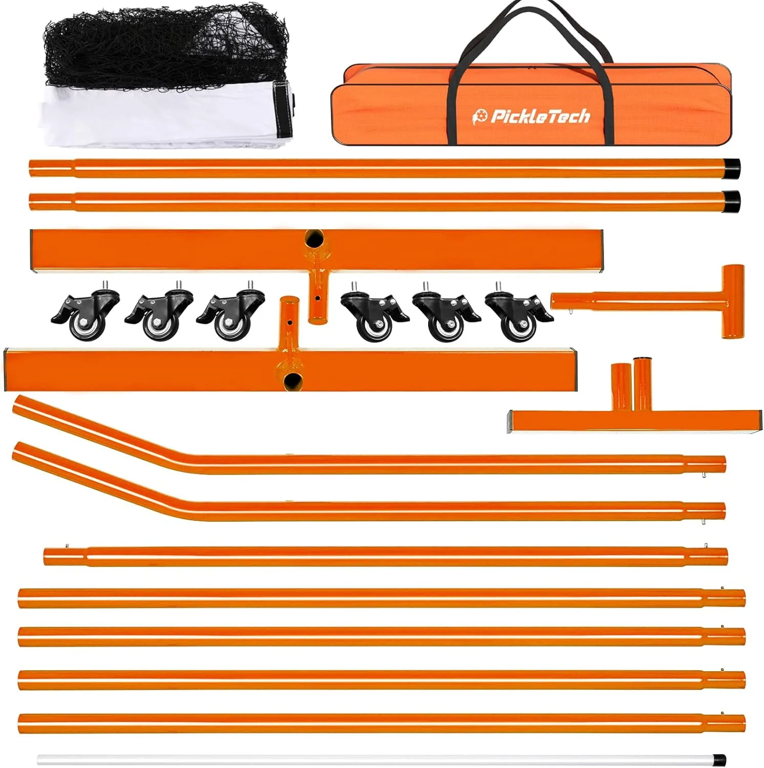 Portable Pickleball Net - 22 FT USAPA Regulation Size, Applies to Indoor & Outdoor & Driveway, Pickle Ball Net System with Carrying Bag