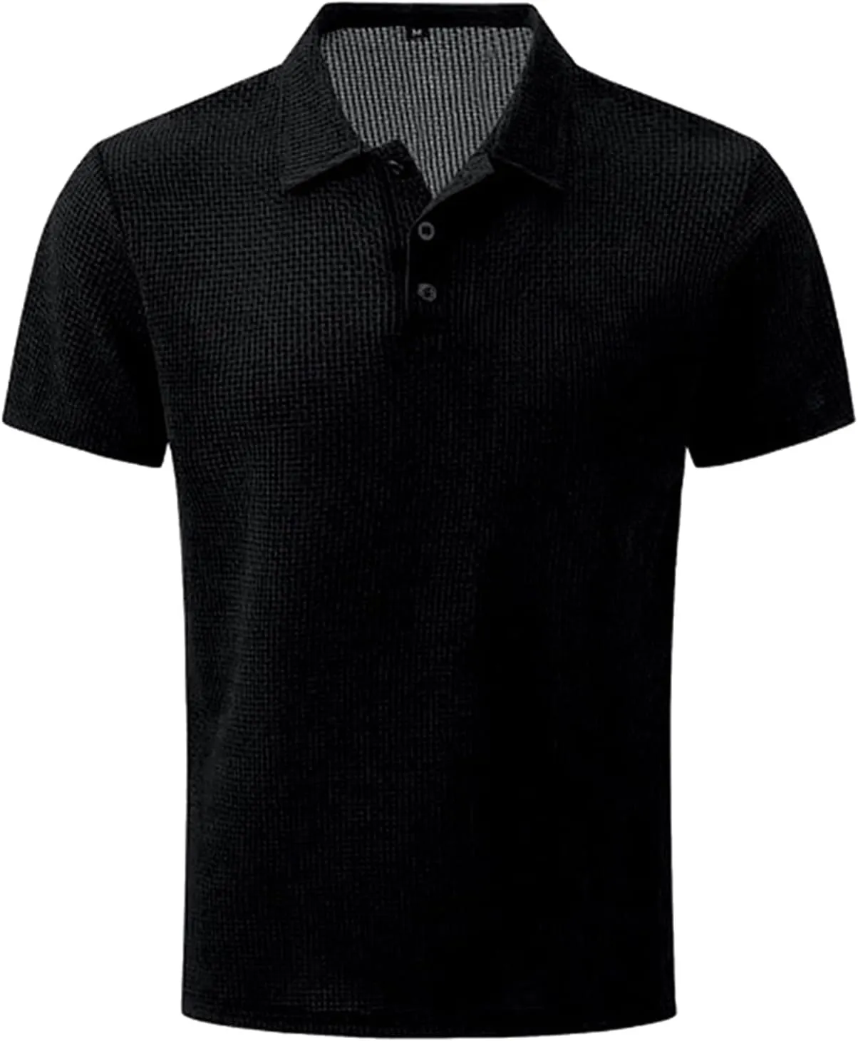 Prestigio Mesh T-Shirt, Polo Shirts for Men, Prestigio Wrinkle-Free Textured Slim Fit Tshirts, Elavure Polo Shirt
