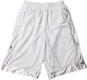 Pro Club Heavyweight Mesh Basketball Shorts White Large