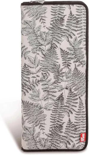 Prym Zippered Knitting Needle Case, Cream