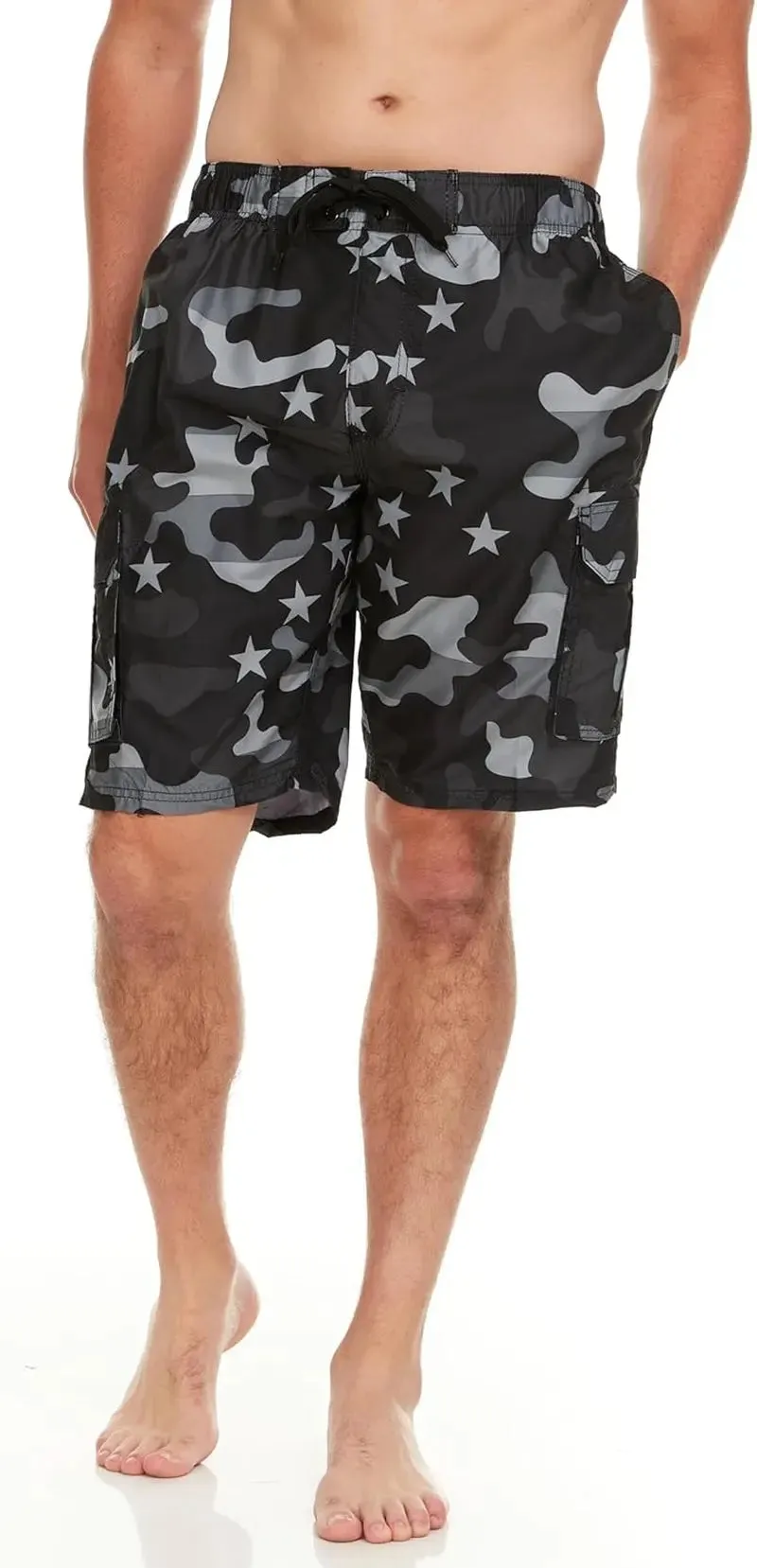 Quick-Dry Swimwear for Big Men