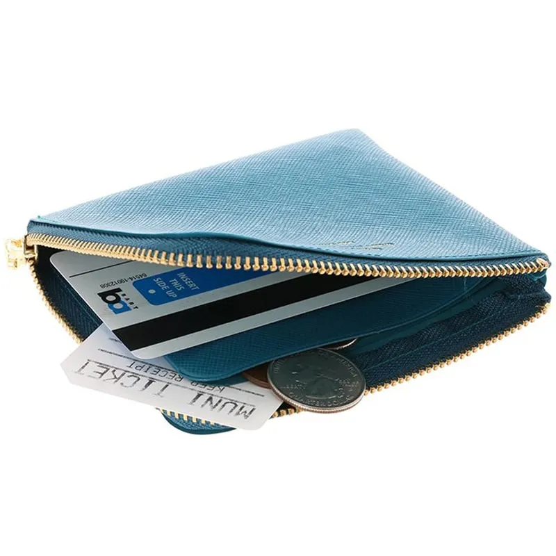 Quitterie Half Zip Case – Turquoise