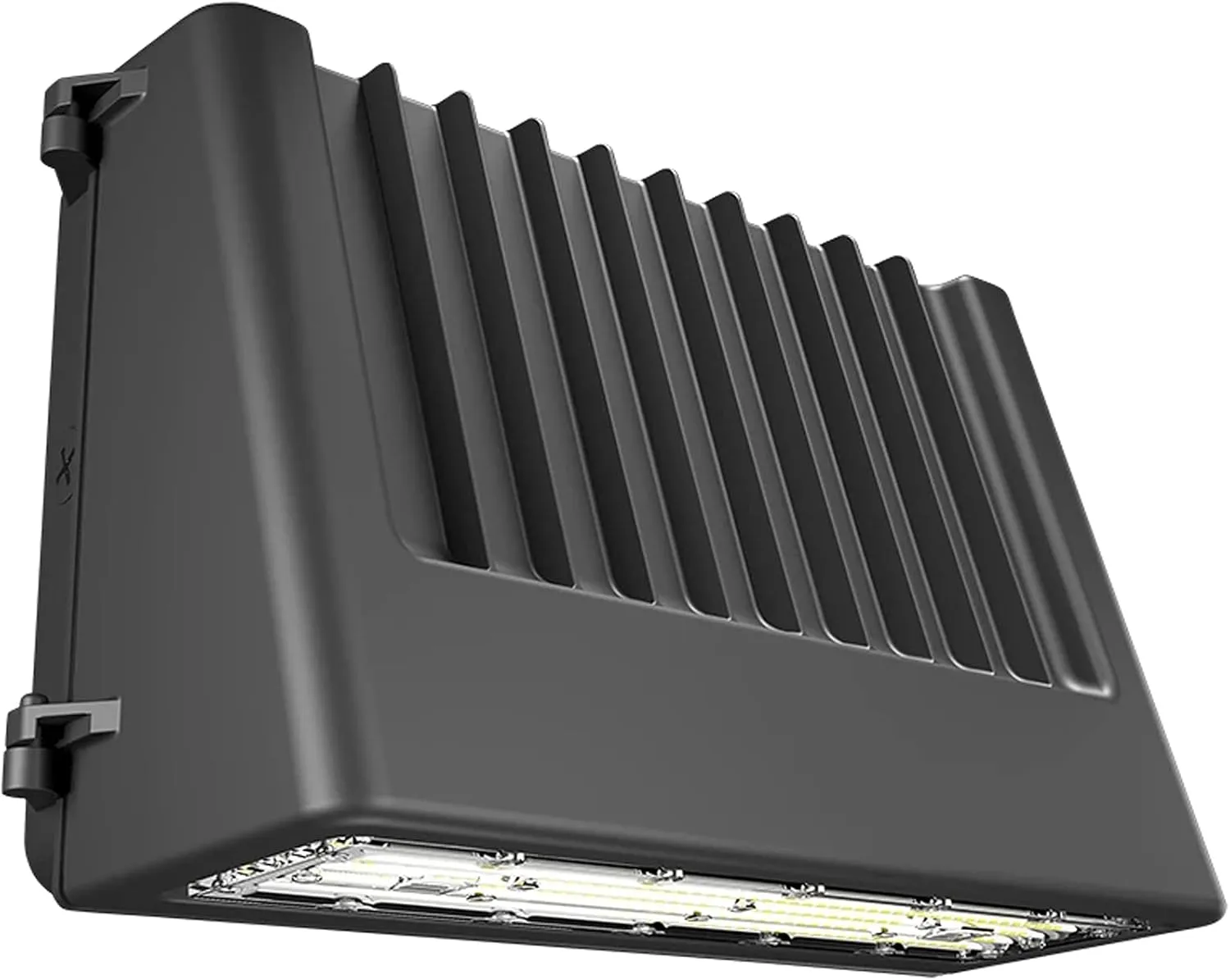 RAB SLIM17 Full Cutoff Fixture, 120-277 Volt, Field Adjustable Color, Includes Photocell, 100,000 Life Hours, Dark Sky LED Outdoor Lighting Wall Pack Fixtures (120)