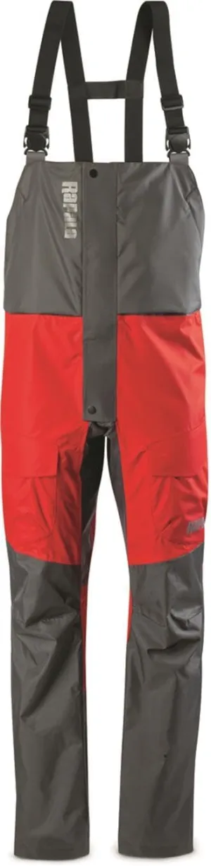 Rapala Rain Bib Grey Red Extra Large