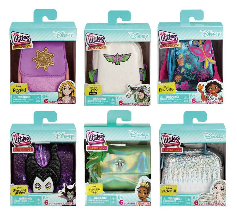 Real Littles Disney Backpacks and Handbags - Assorted