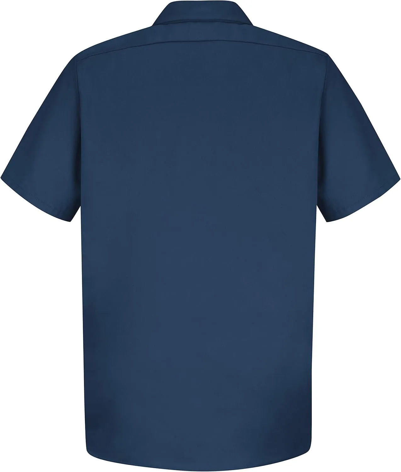 Red Kap Men's Short Sleeve Wrinkle-Resistant Cotton Work Shirt