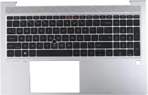 Replacement for HP EliteBook 850 G8 855 850 G7 15.6" Laptop Upper Case Palmrest Backlit Keyboard Assembly Part M35816-001 M07491-001 M35818-001 M35847-001