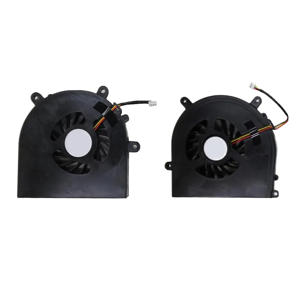 Replacement Laptop CPU GPU Fan for Sager NP8270 NP8275 NP8275-S NP8278 NP8290 NP8295 NP8298 P170SM P170SM-A P177SM P177SM-A DC5V 0.5A A Pair New OEM