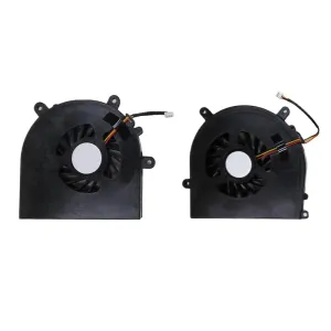 Replacement Laptop CPU GPU Fan for Sager NP8270 NP8275 NP8275-S NP8278 NP8290 NP8295 NP8298 P170SM P170SM-A P177SM P177SM-A DC5V 0.5A A Pair New OEM