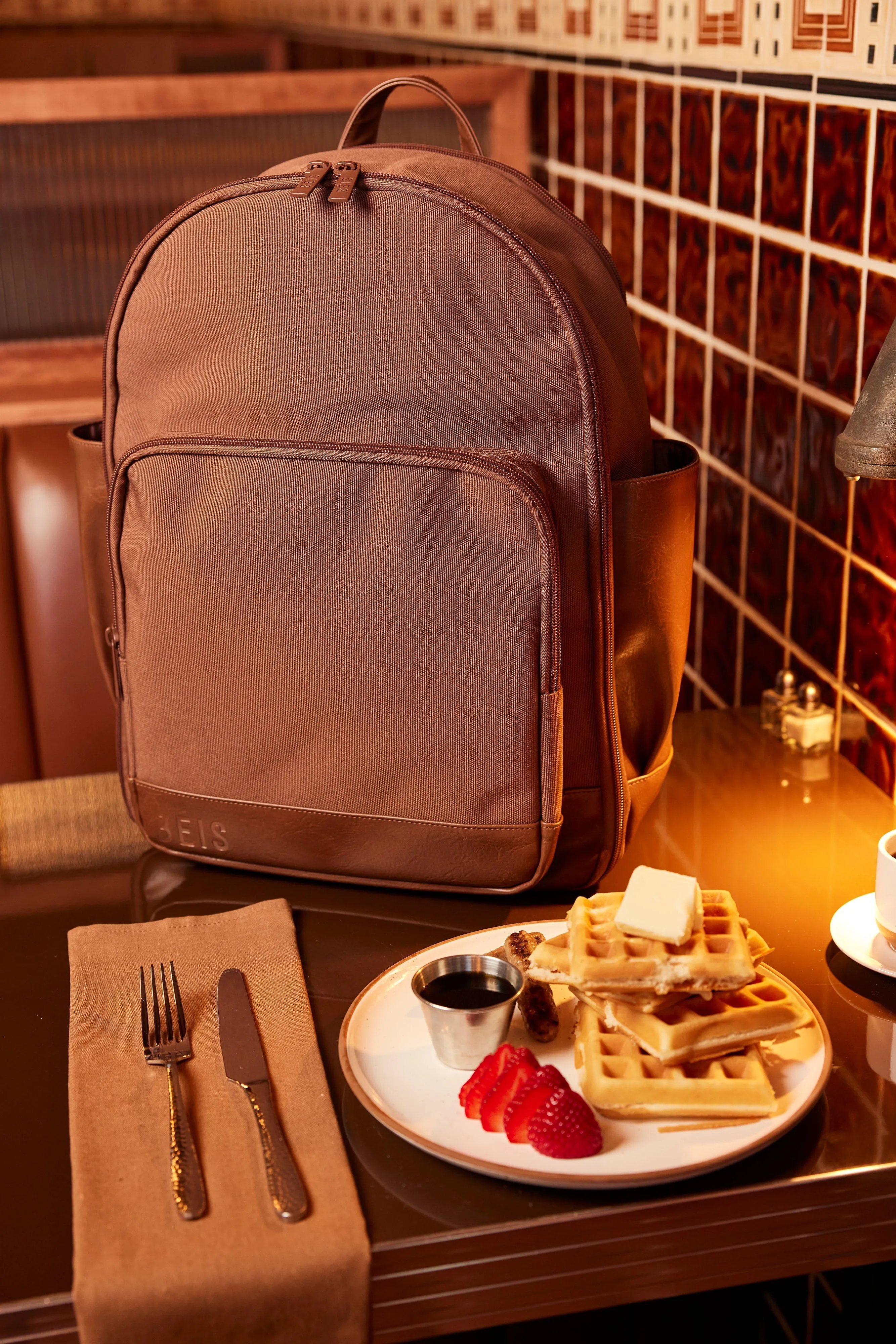 Resale The Backpack in Maple