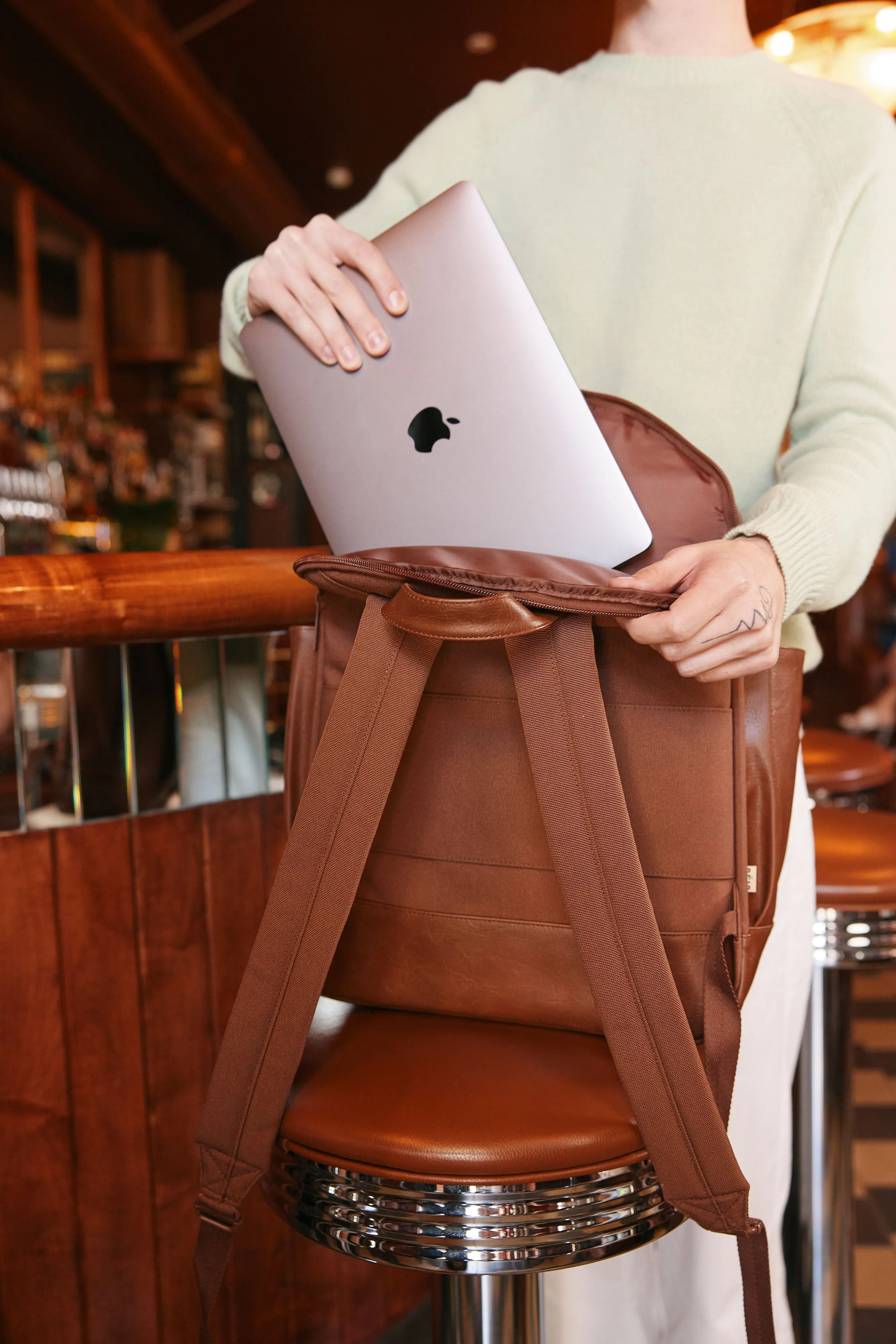 Resale The Backpack in Maple
