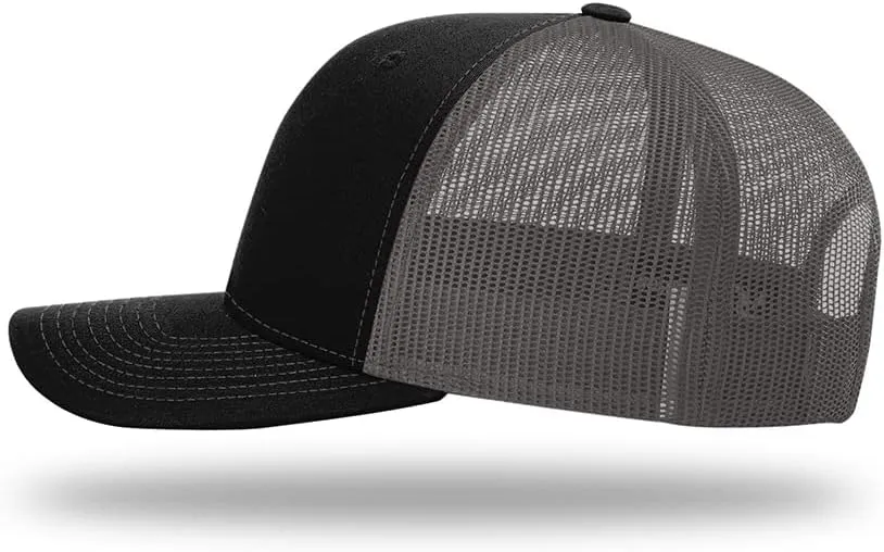 Richardson 112 Classic Six-Panel Adjustable Snapback Trucker Cap | Bulk Packs Available