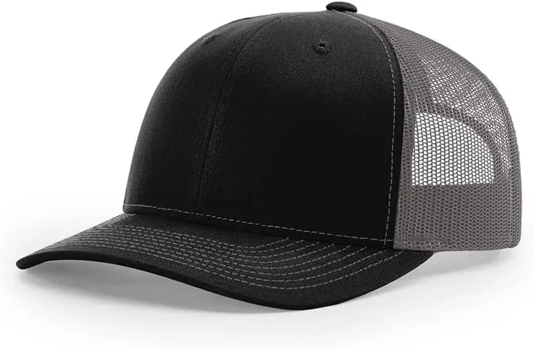 Richardson 112 Classic Six-Panel Adjustable Snapback Trucker Cap | Bulk Packs Available
