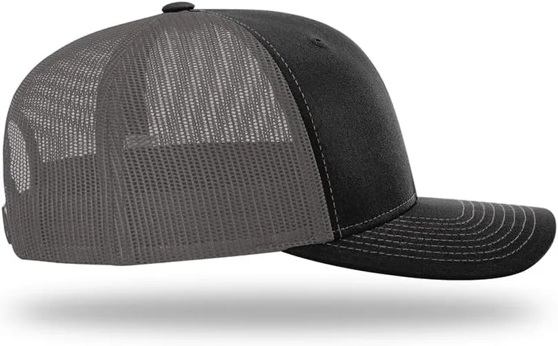 Richardson 112 Classic Six-Panel Adjustable Snapback Trucker Cap | Bulk Packs Available