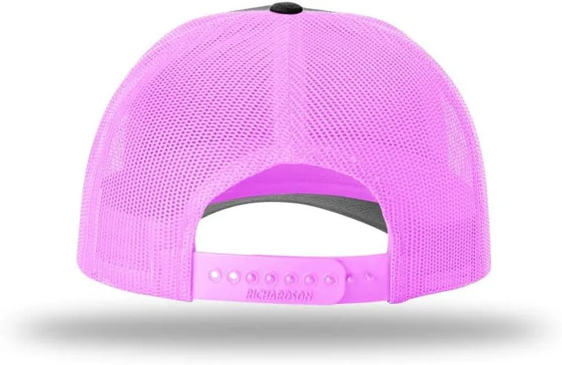 Richardson 115 Classic Low-Profile Design Adjustable Snapback Trucker Cap | Bulk Packs Available