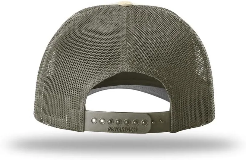 Richardson 115 Classic Low-Profile Design Adjustable Snapback Trucker Cap | Bulk Packs Available