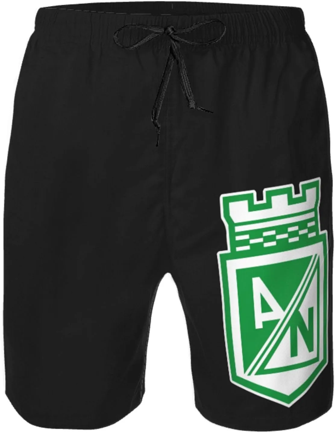 Rionegro Águilas Men's Beach Pants Board Shorts Quick Dry Swim Trunks with Pockets
