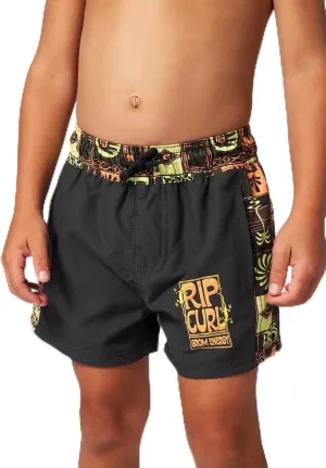 Rip Curl Boys' Energy Block Volley Boardshorts
