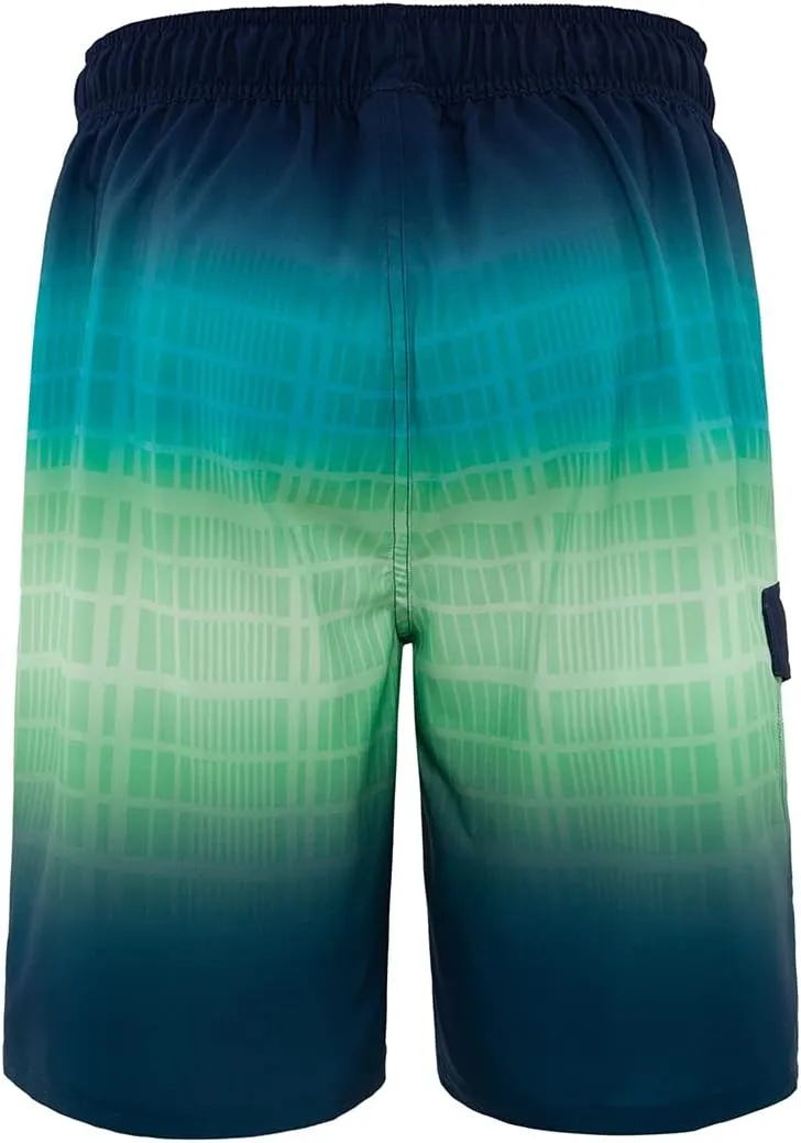 Rokka&Rolla Men's Swim Trunks 9" Quick Dry Stretch Board Shorts Beach Swimwear