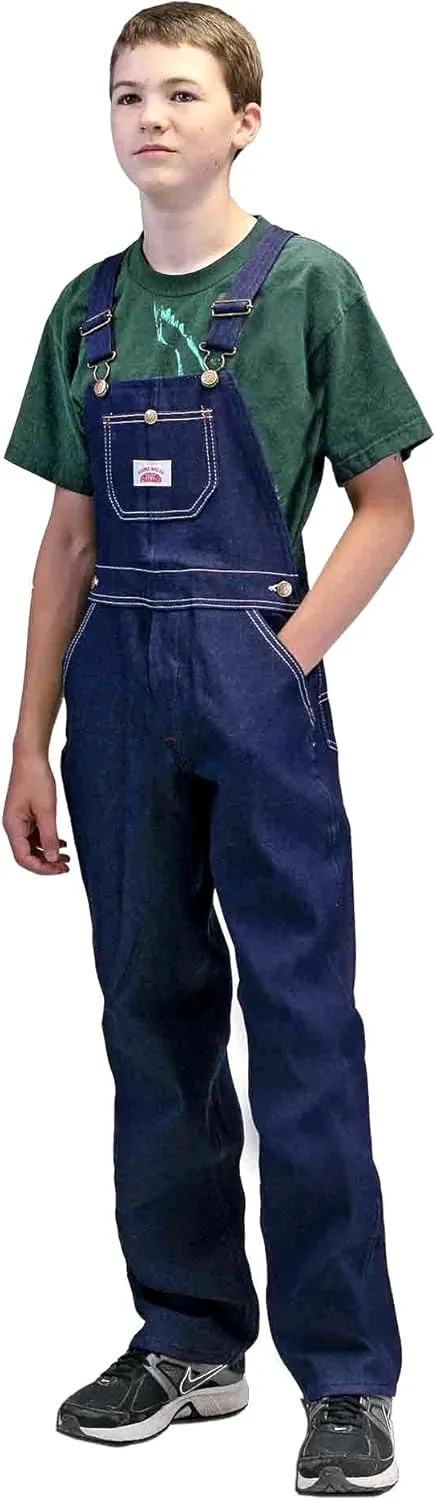 Round House Big Boys Demin Overalls - Made in USA