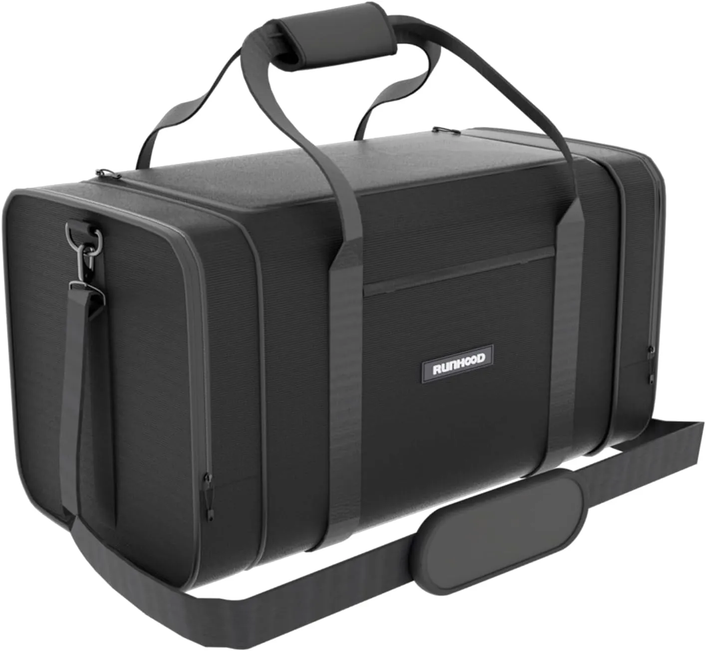 RUNHOOD Carrying Case Bag for Portable Power Station RALLYE 600 Mini Series, Rallye 600/600 Pro/Plus/Max, Rallye 1200 Plus/Pro Series - Gary (Power Station Not Included)