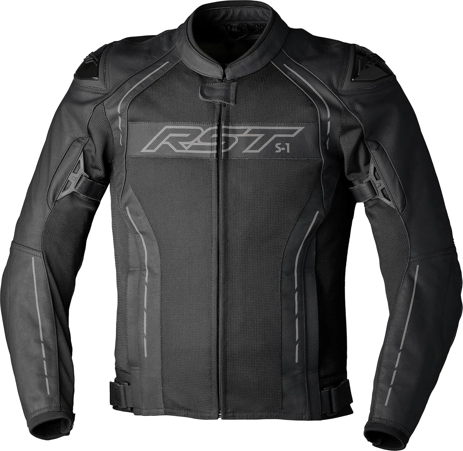 S1 Mesh CE Jacket (Black/Black, 4X-Large)