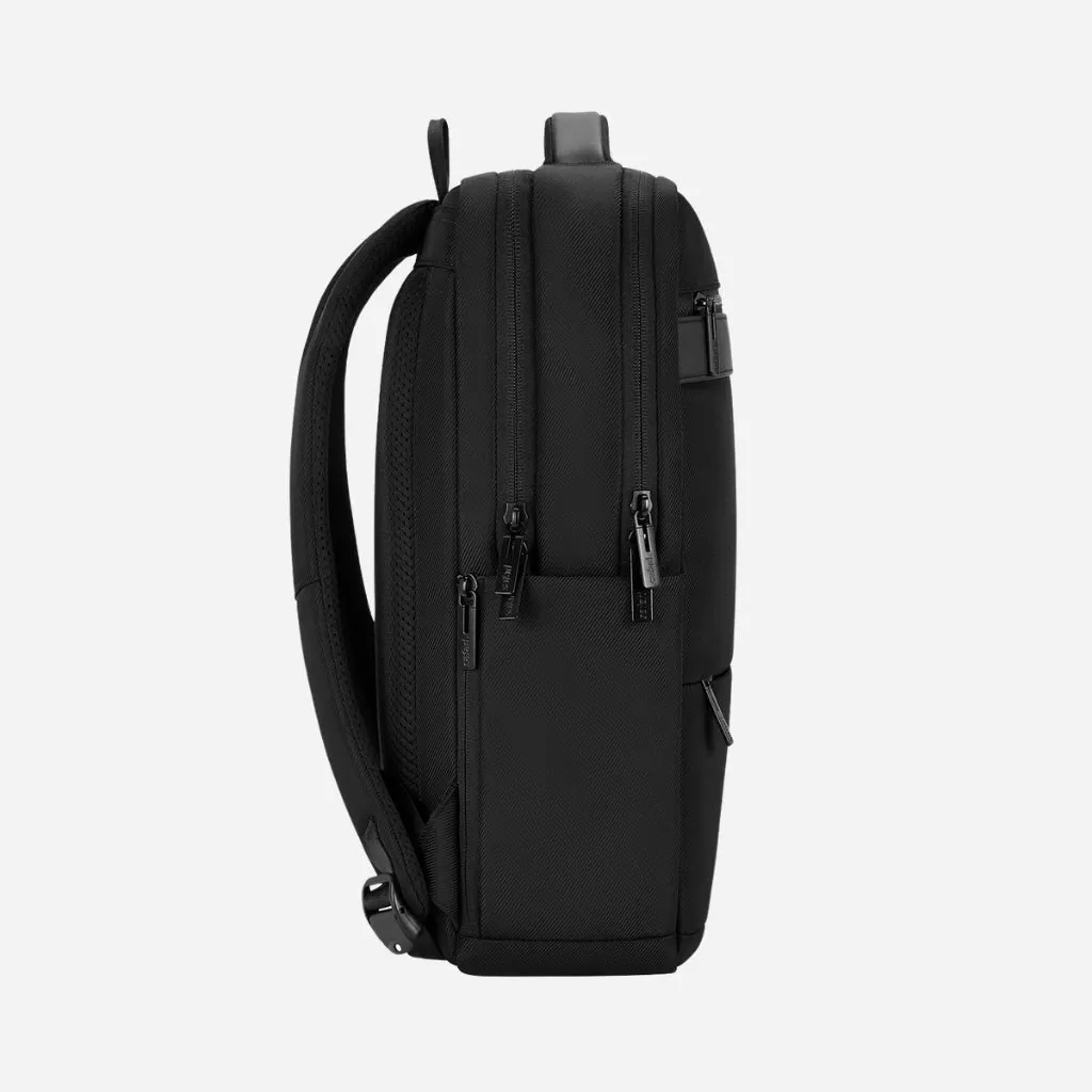 Safari Select Smart 15L Black Formal Backpack with Laptop Sleeve