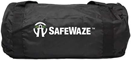 Safewaze FS8175 Extra Large Black Zipper Duffle Bag