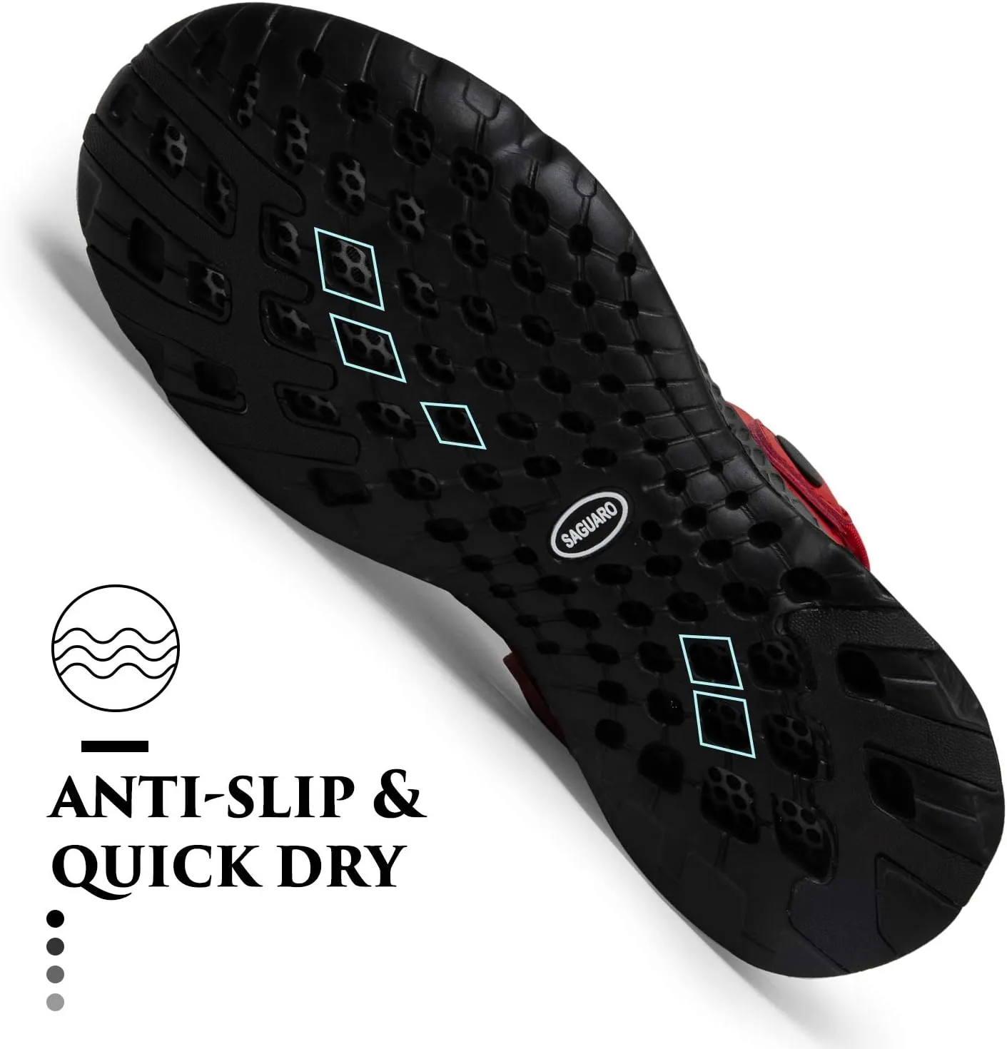SAGUARO Men's Women's Quick Dry Garden Shoes Lightweight Breathable Gardening Clog Water Shoes Mesh Sandals for Sports Outdoor Beach Pool Exercise