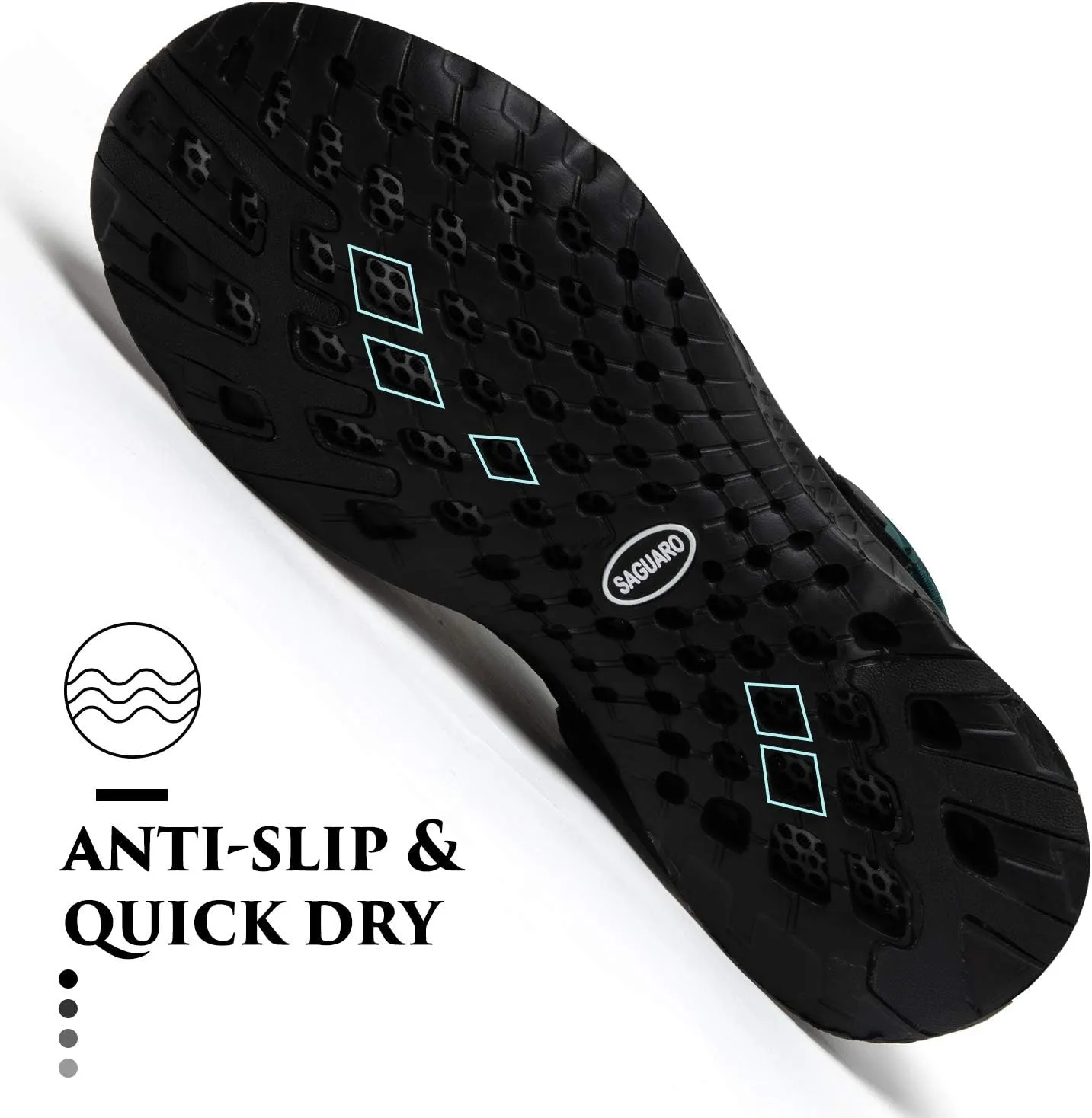 SAGUARO Men's Women's Quick Dry Garden Shoes Lightweight Breathable Gardening Clog Water Shoes Mesh Sandals for Sports Outdoor Beach Pool Exercise