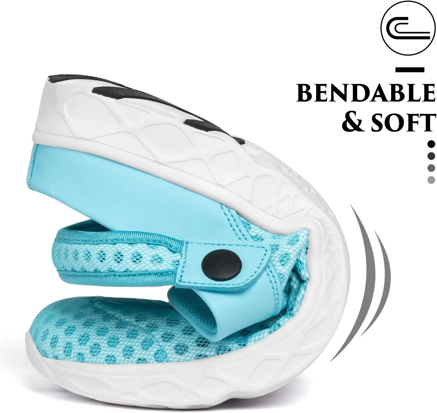 SAGUARO Men's Women's Quick Dry Garden Shoes Lightweight Breathable Gardening Clog Water Shoes Mesh Sandals for Sports Outdoor Beach Pool Exercise