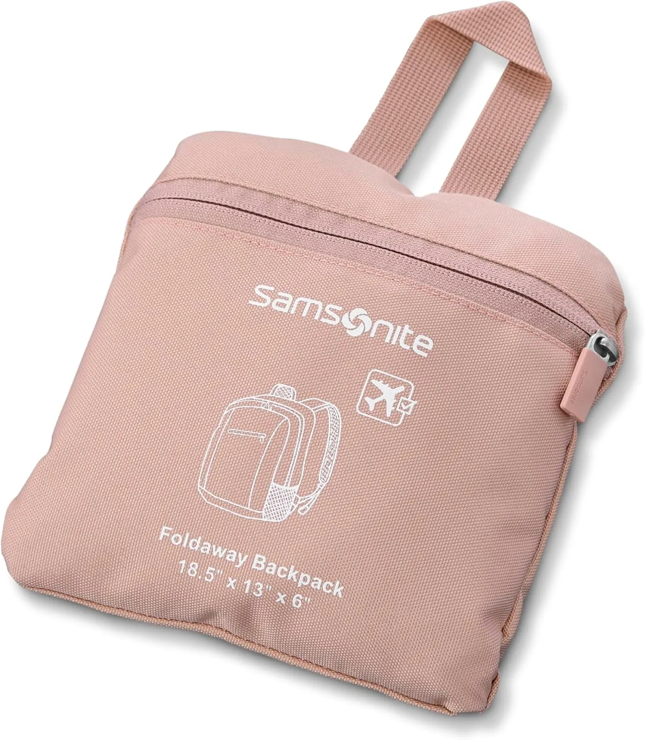 Samsonite Foldaway Backpack, Dusty Rose