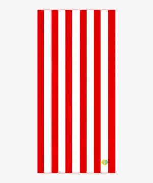 Sand Free Beach Towel - Fire Red