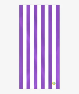 Sand Free Beach Towel - Lollipop Purple