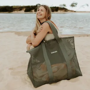 Sande Kids Beach Hauler™ Mesh Bag - Pandanus - Large
