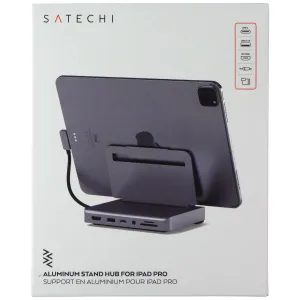 Satechi Aluminum Stand & Hub for iPad Pro 12.9 M4 / MacBook 16 2024 & More