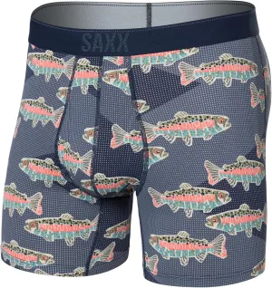 SAXX Underwear Co. Men's Quest Quick Dry Mesh Boxer Brief Fly